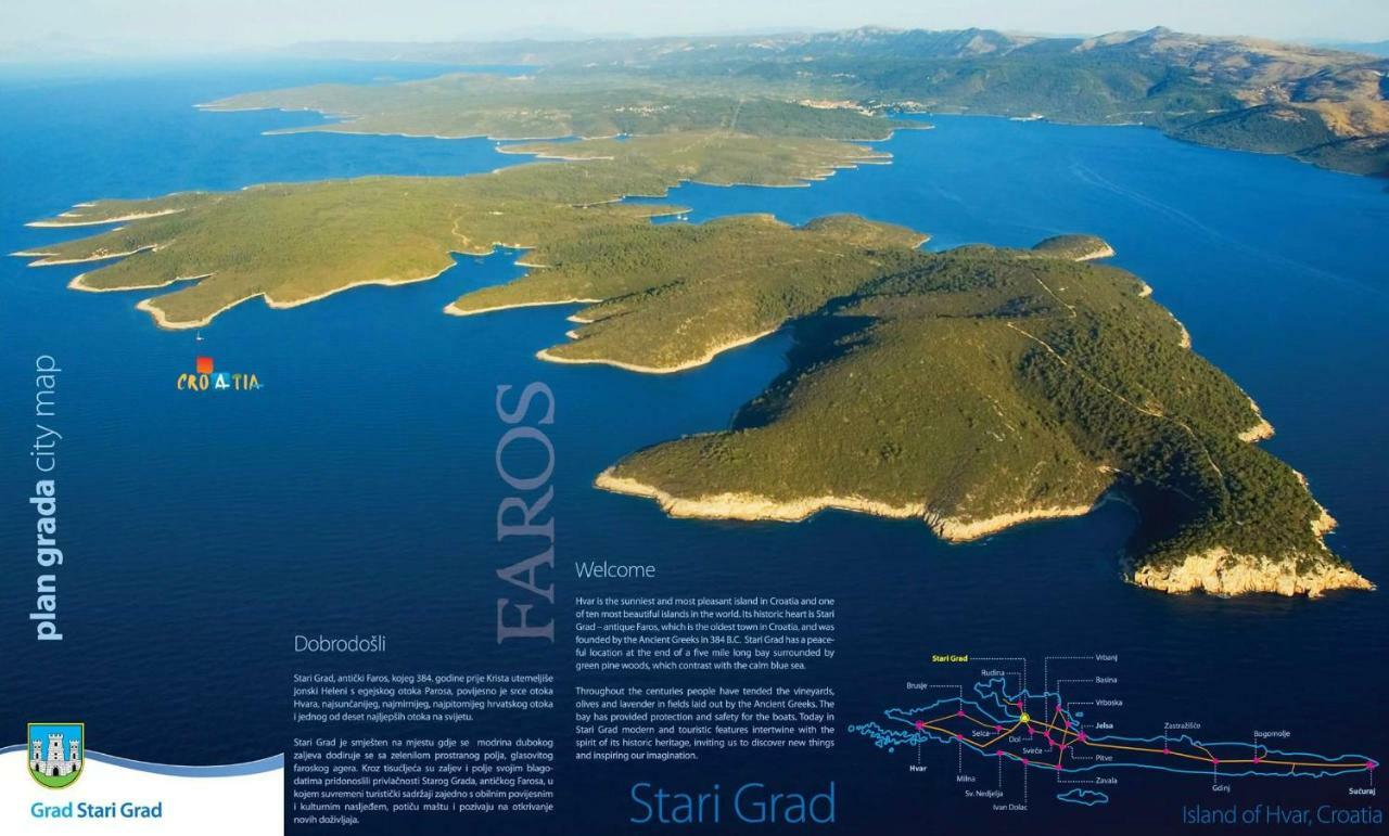 Authentico Deluxe Stari Grad Villa Stari Grad  Eksteriør bilde